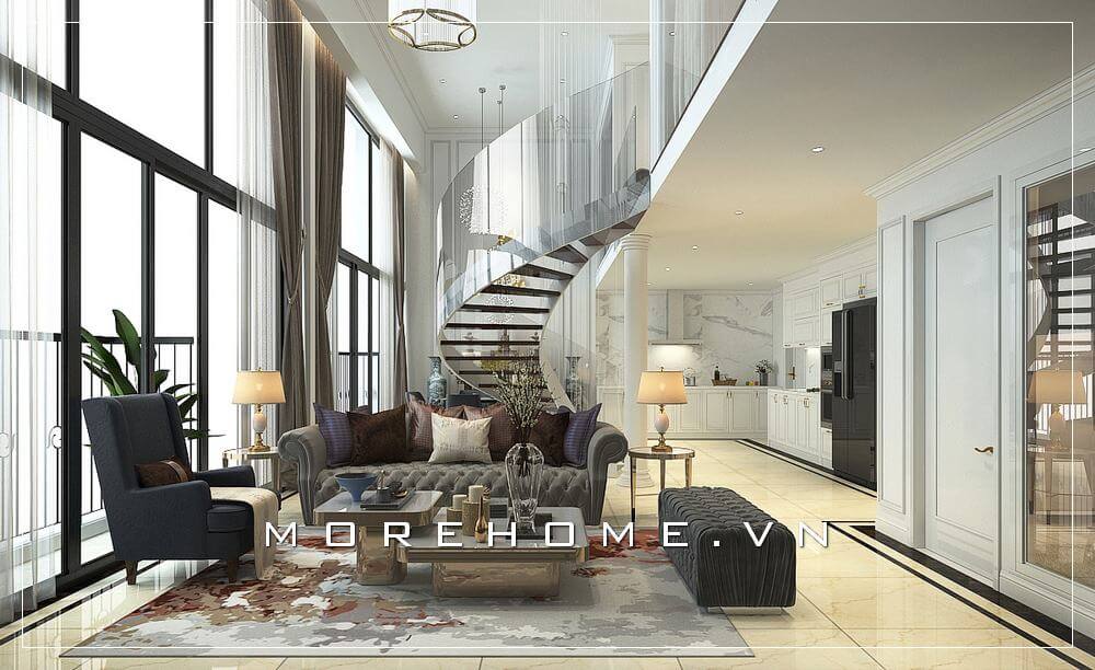 thiết kế phòng khách